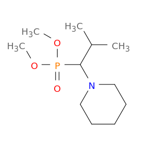 Phosphonic acid, [2-methyl-1-(1-piperidinyl)propyl]-, dimethyl ester
