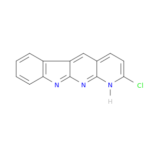 1H-Indolo[2,3-b][1,8]naphthyridine, 2-chloro-