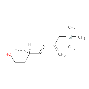 4,6-Heptadien-1-ol, 3-methyl-6-[(trimethylsilyl)methyl]-, (3R,4E)-