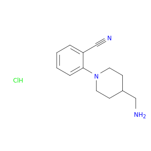 2-[4-(Aminomethyl)piperidin-1-yl]benzonitrile Hydrochloride