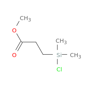 Propanoic acid, 3-(chlorodimethylsilyl)-, methyl ester