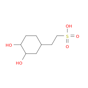 Cyclohexaneethanesulfonic acid, 3,4-dihydroxy- (9CI)