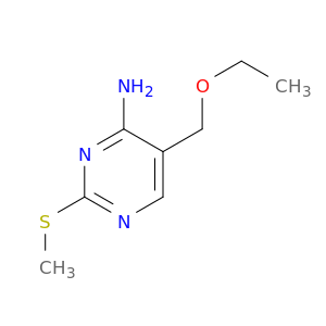5-(ethoxymethyl)-2-(methylsulfanyl)pyrimidin-4-amine