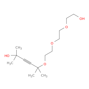 3-Hexyn-2-ol, 5-[2-[2-(2-hydroxyethoxy)ethoxy]ethoxy]-2,5-dimethyl-