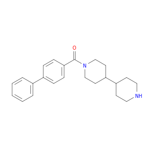 4,4'-Bipiperidine, 1-([1,1'-biphenyl]-4-ylcarbonyl)-