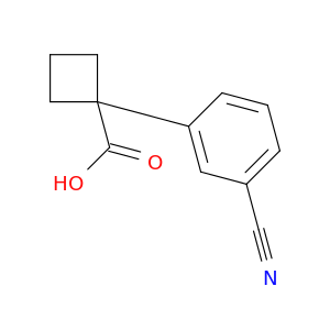 1-(3-氰基苯基)环丁烷羧酸