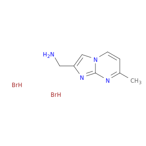1-{7-methylimidazo[1,2-a]pyrimidin-2-yl}methanamine dihydrobromide