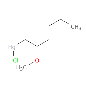 Mercury, chloro(2-methoxyhexyl)-