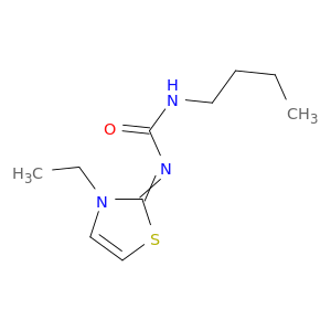 Urea,N-butyl-N'-(3-ethyl-2(3H)-thiazolylidene)-
