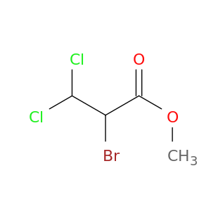 Propanoic acid, 2-bromo-3,3-dichloro-, methyl ester