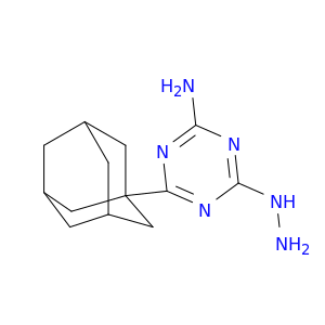 4-(1-金刚基）-6-肼-1，3，5-嗪-2-胺