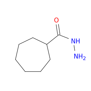 Cycloheptanecarboxylic acid, hydrazide