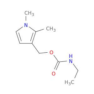 Carbamic acid, ethyl-, (1,2-dimethyl-1H-pyrrol-3-yl)methyl ester