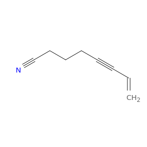 7-Octen-5-ynenitrile
