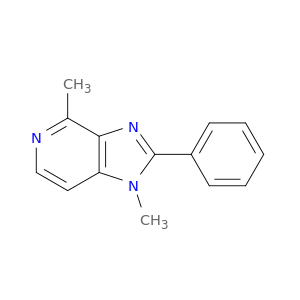 1H-Imidazo[4,5-c]pyridine, 1,4-dimethyl-2-phenyl-