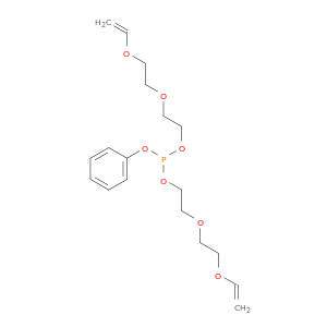 Phosphorous acid, bis[2-[2-(ethenyloxy)ethoxy]ethyl] phenyl ester
