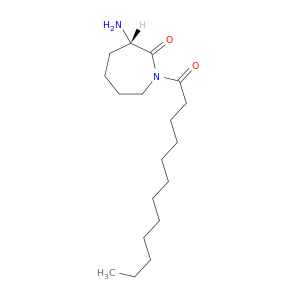 2H-Azepin-2-one, 3-aminohexahydro-1-(1-oxododecyl)-, (S)-