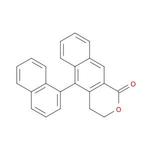 1H-Naphtho[2,3-c]pyran-1-one, 3,4-dihydro-5-(1-naphthalenyl)-