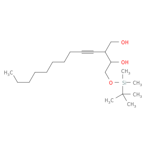1,3-Butanediol, 2-(1-decynyl)-4-[[(1,1-dimethylethyl)dimethylsilyl]oxy]-