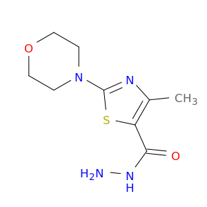 4-Methyl-2-(morpholin-4-yl)-1,3-thiazole-5-carbohydrazide
