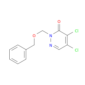 3(2H)-Pyridazinone, 4,5-dichloro-2-[(phenylmethoxy)methyl]-