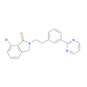 7-Bromo-2-(3-(pyrimidin-2-yl)phenethyl)isoindolin-1-one