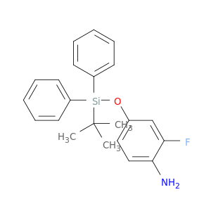 Benzenamine, 4-[[(1,1-dimethylethyl)diphenylsilyl]oxy]-2-fluoro-