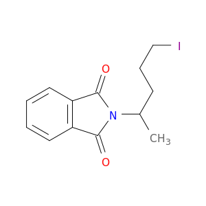 1H-Isoindole-1,3(2H)-dione, 2-(4-iodo-1-methylbutyl)-
