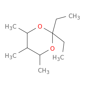 1,3-Dioxane, 2,2-diethyl-4,5,6-trimethyl-