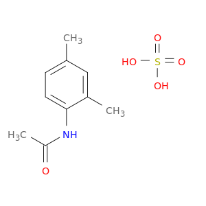 Acetamide, N-(2,4-dimethylphenyl)-, sulfate (1:1)