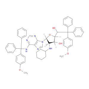 2'-CYCLOHEXYLAMINO-5',N6-BIS(4-METHOXYTRITYL)-2'-DEOXYADENOSINE