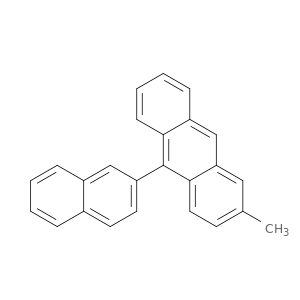 Anthracene,2-methyl-10-(2-naphthalenyl)-