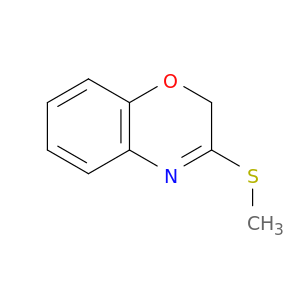 2H-1,4-Benzoxazine, 3-(methylthio)-