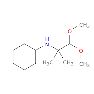 Cyclohexanamine, N-(2,2-dimethoxy-1,1-dimethylethyl)-