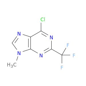 6-Chloro-9-methyl-2-(trifluoromethyl)-9H-purine