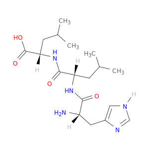 L-Leucine, L-histidyl-L-leucyl-