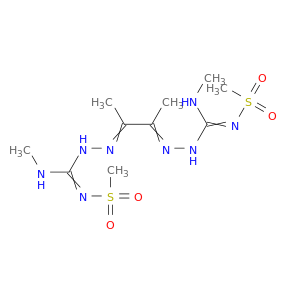Hydrazinecarboximidamide,2,2'-(1,2-二甲基-1,2-乙醇)双[N-甲基-N'-(甲基磺酰基)-