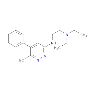 1,2-Ethanediamine, N,N-diethyl-N'-(6-methyl-5-phenyl-3-pyridazinyl)-