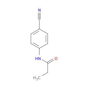 N-(4-cyanophenyl)propanamide
