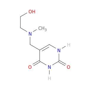 2,4(1H,3H)-Pyrimidinedione, 5-[[(2-hydroxyethyl)methylamino]methyl]-