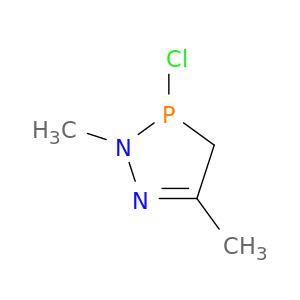 2H-1,2,3-Diazaphosphole, 3-chloro-3,4-dihydro-2,5-dimethyl-