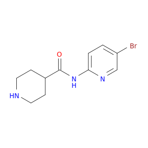 N-(5-Bromopyridin-2-yl)piperidine-4-carboxamide