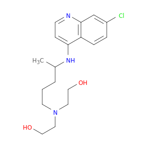 2,2'-({4-[(7-chloroquinolin-4-yl)amino]pentyl}imino)diethanol