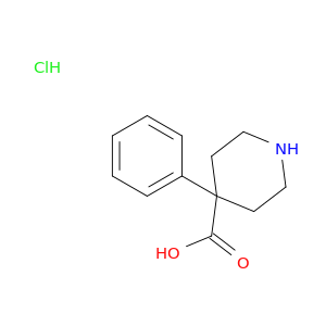 4-苯基哌啶-4-羧酸盐酸盐