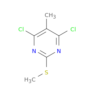 4,6-二氯-5-甲基-2-(甲硫基)嘧啶