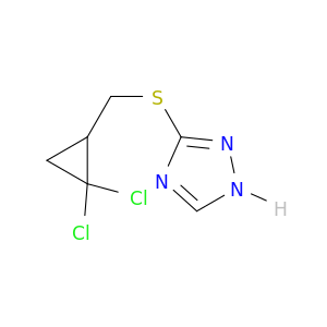 1H-1,2,4-Triazole, 3-[[(2,2-dichlorocyclopropyl)methyl]thio]-