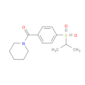 piperidin-1-yl[4-(propan-2-ylsulfonyl)phenyl]methanone