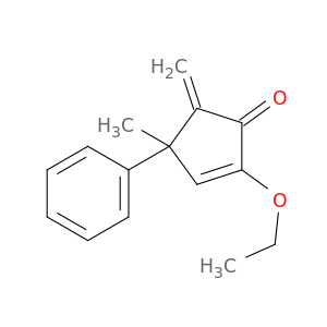 2-Cyclopenten-1-one, 2-ethoxy-4-methyl-5-methylene-4-phenyl-