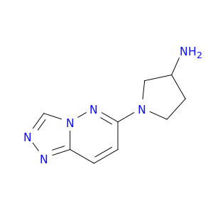 1-{[1,2,4]triazolo[4,3-b]pyridazin-6-yl}pyrrolidin-3-amine