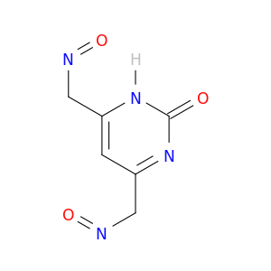 2(1H)-Pyrimidinone,4,6-bis(nitrosomethyl)-